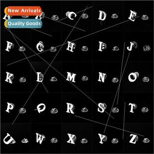 Letters Brooch Fashion Pin Jewelry Lapel Badge Men