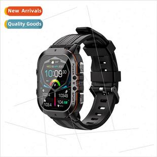 AMOLED square screen bluetooth sports watch 1ATM depth water