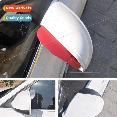 Car rearview mirror rain eyebrow window reflector aluminum a