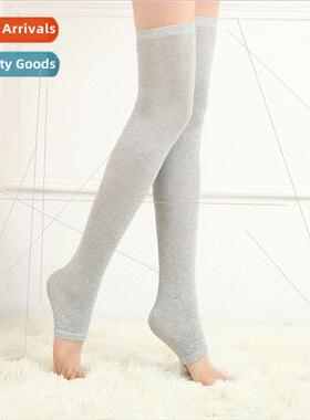 Spring and summer silicone -slip foot-stomping socks thin yo