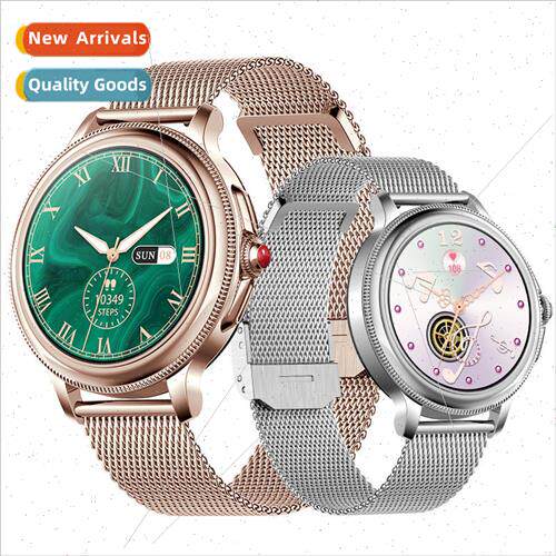 New CF96 Women Smart Watch 1.2 Round Screen Bluetooth Talk P