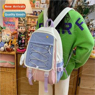 middle school students Schoolbag girls new junior cut female