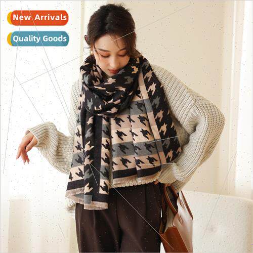 2023 Korean  new fall winter warm scarf female winter hobo a