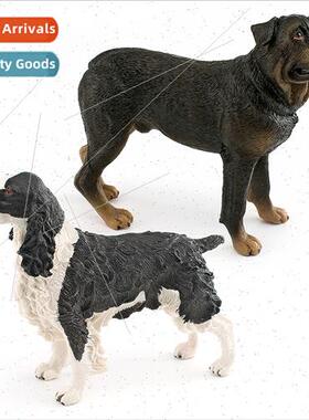 Sphynx Rottweiler Pet Dog Dog Animal Model Static Decoration