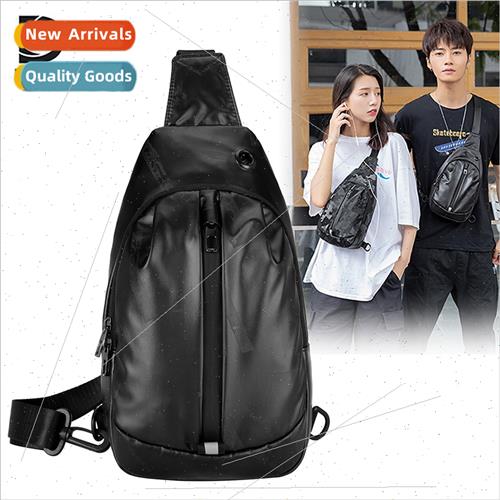 Men satchel waterproof oxd cloth shoulder bag tide male ches-封面