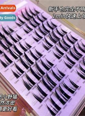 Lazy wild ltle wildcat false eyelashes natural thick photoge