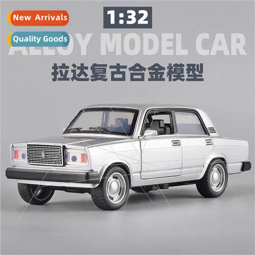 1:32 Lada vintage classic car alloy car model sound light bo