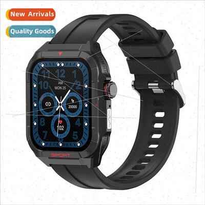 New E01 Bluetooth Talk Smart Watch ECG ECG ECG Blood Glucose