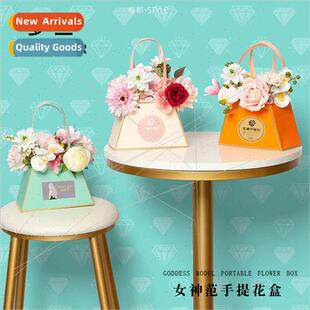 Flower Packaging Bags Trapezoidal Flower Arrangement Tote Ba