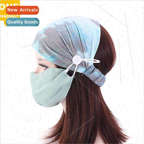New Tie-Dye Mask Hair Strap Anti Strangulation Ear Protectio