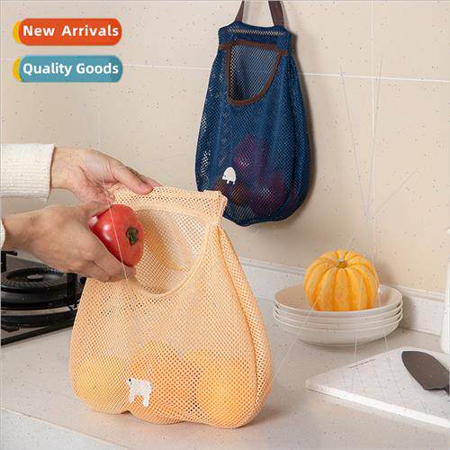 Kchen multifunctional wall-mounted fru vegetable storage han