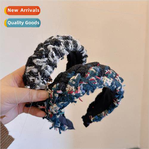 Ho DAY] fall winter on  purchase wind color weaving wide  hi