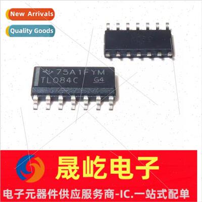 New al SMT TL084C TL084CDR SOP-14 JFET Quad Operational Ampl