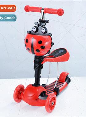 1-2-3-6 years old 3-in-1 boys girls children can s baby scoo