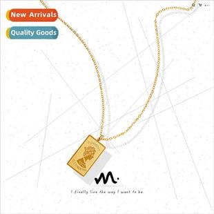 double sided pendant portra card queen long fashion image