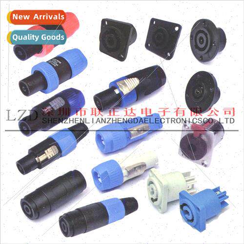 Speaker plug four core amplifier plug stage audio plugs