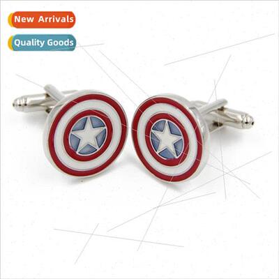 Fine round cufflinks cufflinks metal brass cufflinks cufflin
