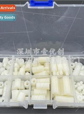 120pcs boxed M4 whe black nylon hexagonal isolation posts ro