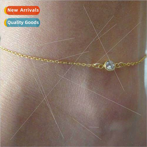 Europe fashion female crystal ankle personalized diamond ank