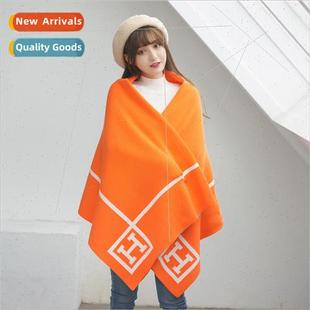 blanket sofa cover letter small wool warm knted
