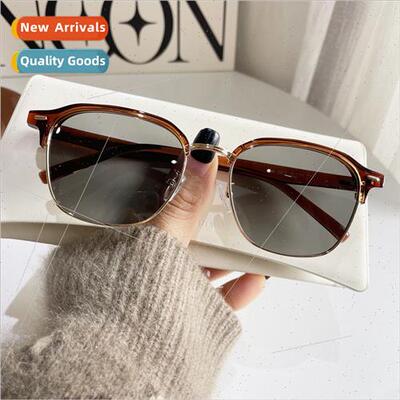 Europe 2024 new TR eyebrow half frame polarized sunglasses r