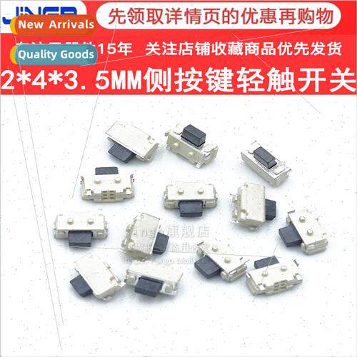Pushbutton de Keypad Small Micro Tactile Swch 2*4*3.5 Latera