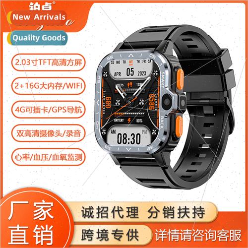 New AP8 smart watch 4G can be inserted into card 2 + 16G dua
