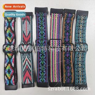 watch nylon bsmall buckle 适用charge6 wristbfitbit elastic