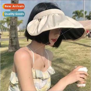 shell cap sunscreen new collap vinyl outdoor Korea female