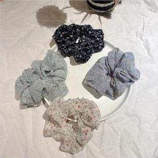 tie hair female intestine sim band ring leather Large circle