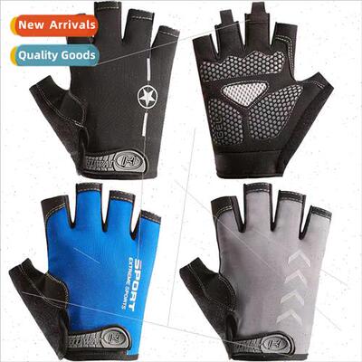 Men women cycling gloves outdoor sports fness -slip wear-res