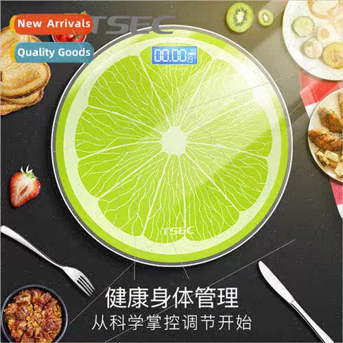 Weight scale with temperature display electronic body scale