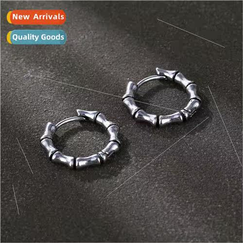 Ancient bamboo earrings earrings buckle earrings retro taniu