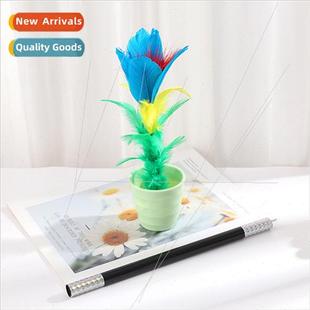 out flowers small empty flo into pots wand New magic