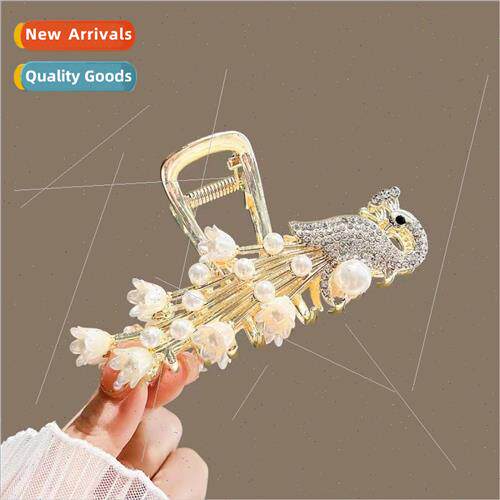 Pearl hair accessories female autumn advanced sense phoenix