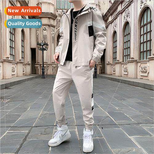 Hooded jacket men su spring fall 2023 new workwear jacket nd