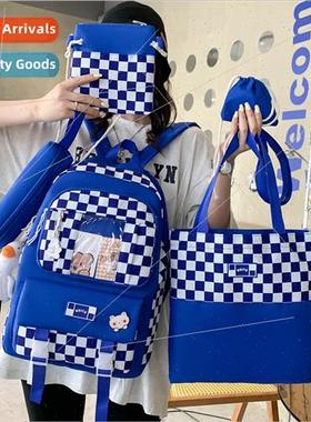 Multiple sets children schoolbag female third to sixth grade