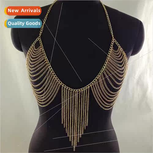 MW3248 Europevest Personalized Multi-layer Metal Chain Tasse - 实物图
