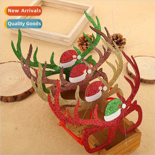 New Christmas eyeglasses frames children elk Christmas dress