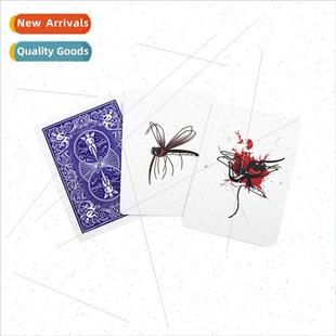 Mosquo card set Mosquo extermination action Poker set Magic