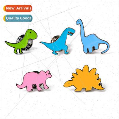 Europe cartoon dinosaurs set brooch Japan childish bully din