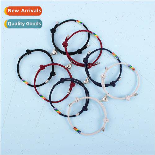 New fashion love magnet stainless steel six color couple bra