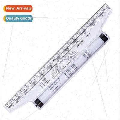 KL 30CM Angle Parallel Ruler Roller Ruler Plotting Ruler