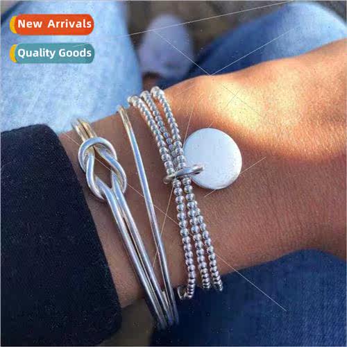 ins fashion nd new jewelry s three pieces personalized round