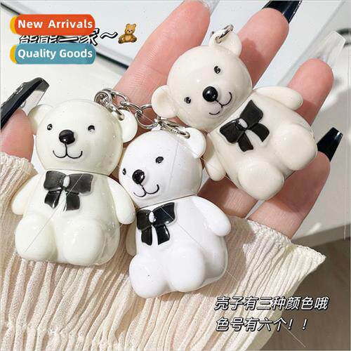 Bear Paradise Mirror p Glaze Whe Bear Keychain Student Afdab