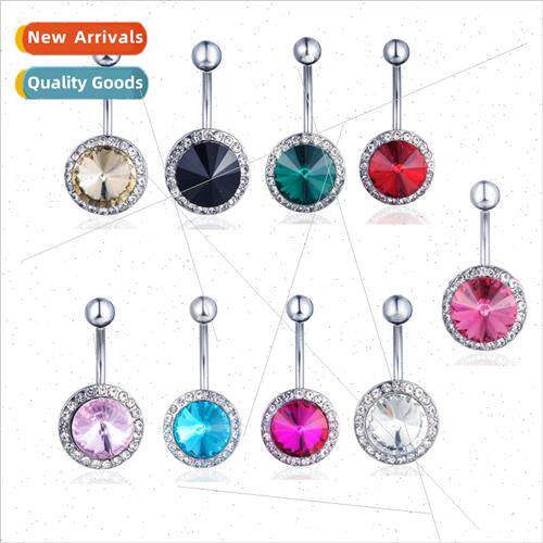 Piercing Belly Dance Jewelry Europe Diamonds Round Fixed  Na