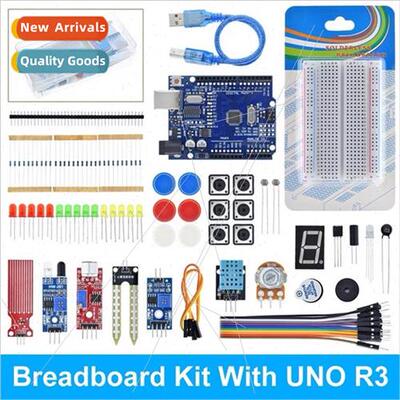 适用UNO R3 New Creator 400 Hole Kit Switch Breadboard Sensor