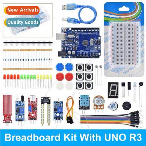 适用UNO R3 New Creator 400 Hole Kit Switch Breadboard Sensor