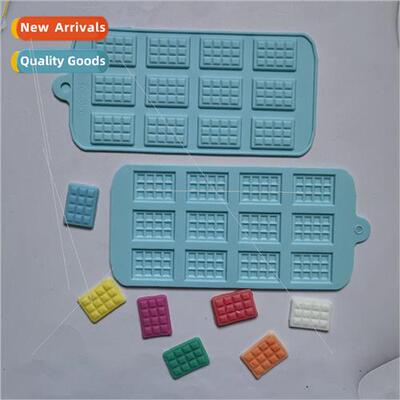 12 waffle chocolates 120 cake pudding dessert molds soap bak