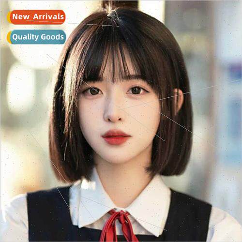 Wig female short hair simulation hair natural full head set